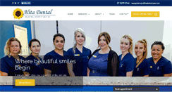 Desktop Screenshot of alitadental.com.au
